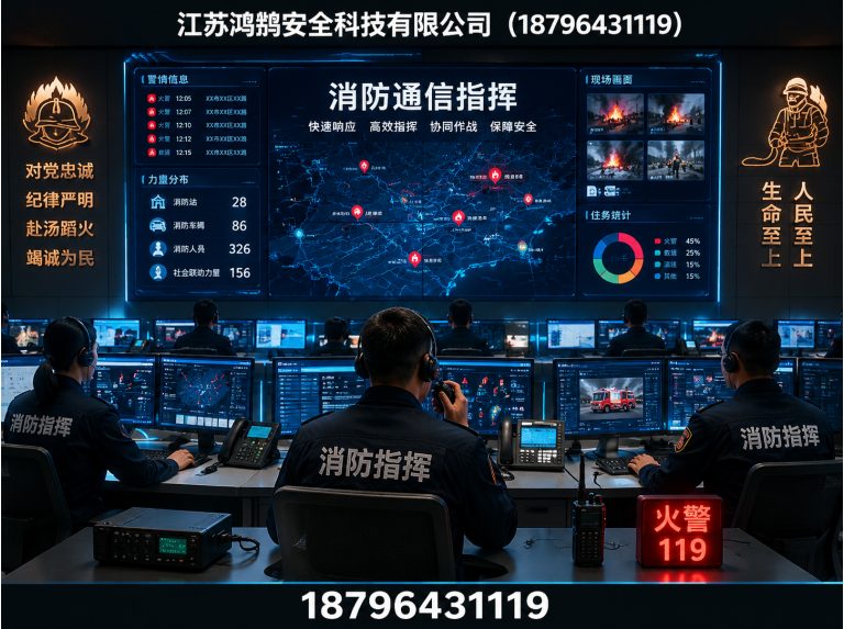 抚州应急指挥系统展示图